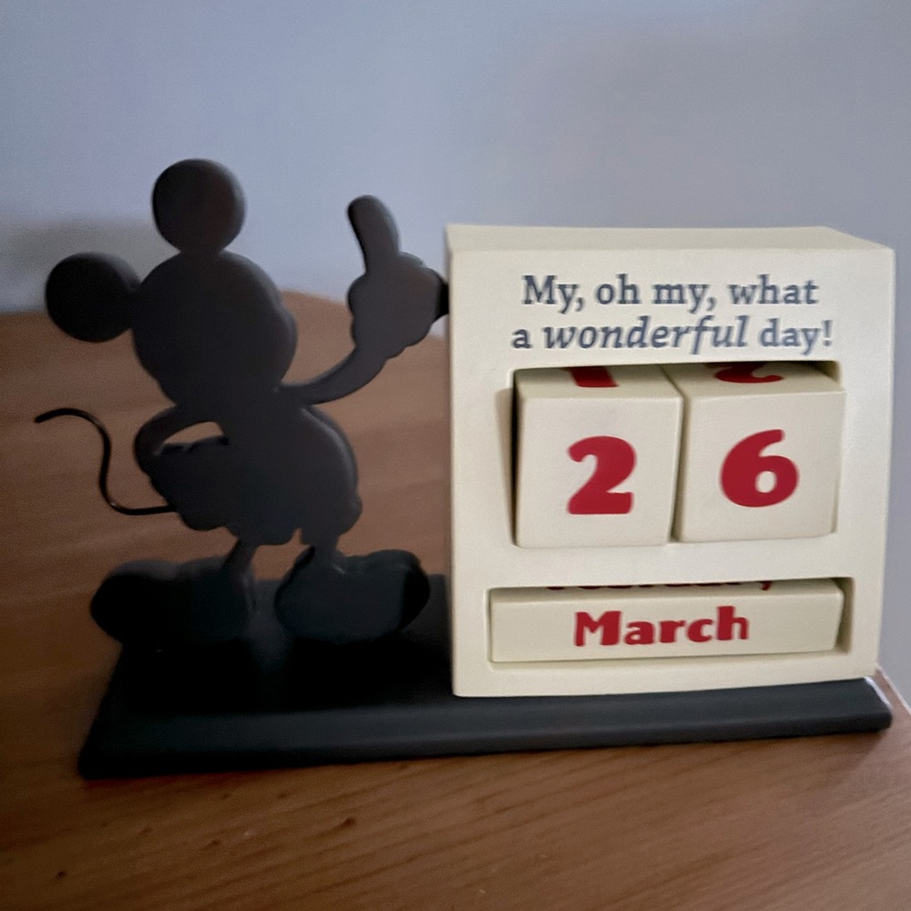 Disney Hallmark Desk Calendar